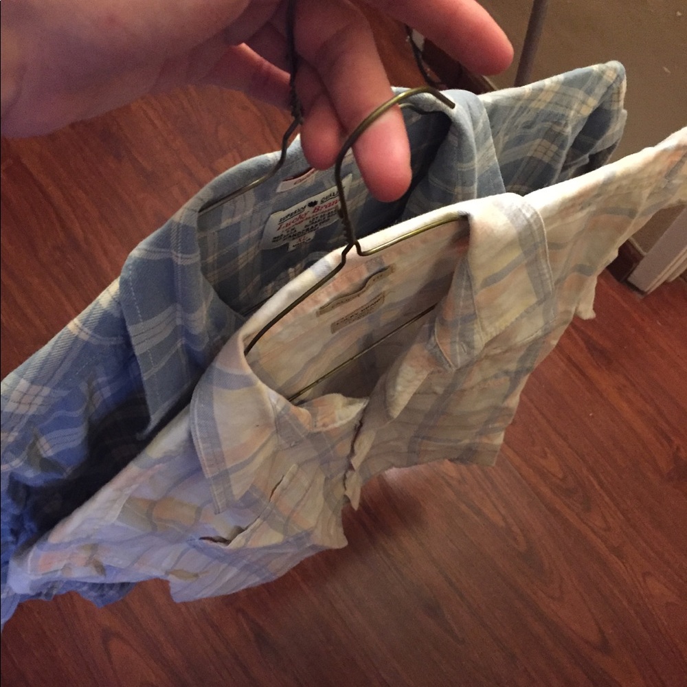 2 Lucky Brand button up shirts